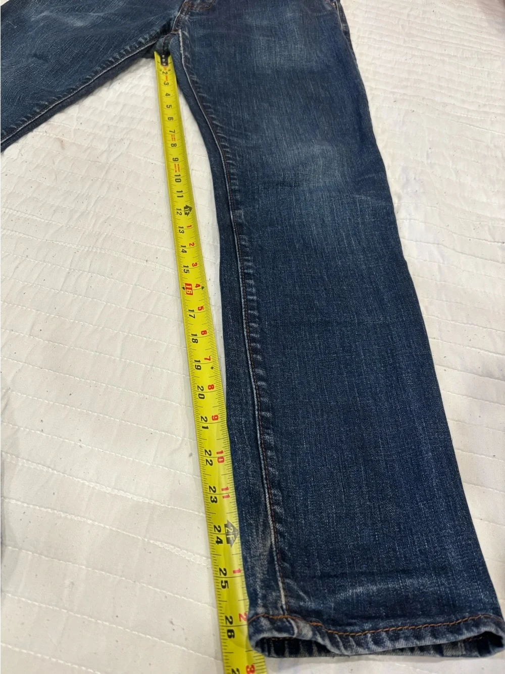Gap 1969 Skinny Jeans Mens 32x30 Blue Dark Wash Denim Jeans